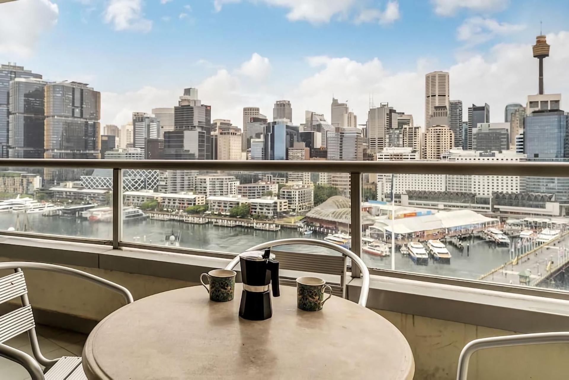 Dream Harbour View Parking Gym Pool Apartment