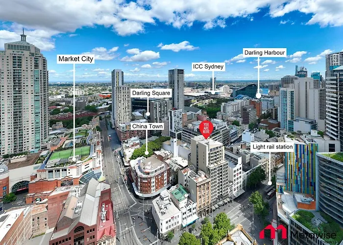 Metawise Sydney Cbd Haymarket Luxe 2Bed Penthouse Aqua