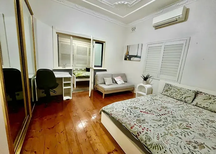 Rooms Next To A Scenic And Lively Beach