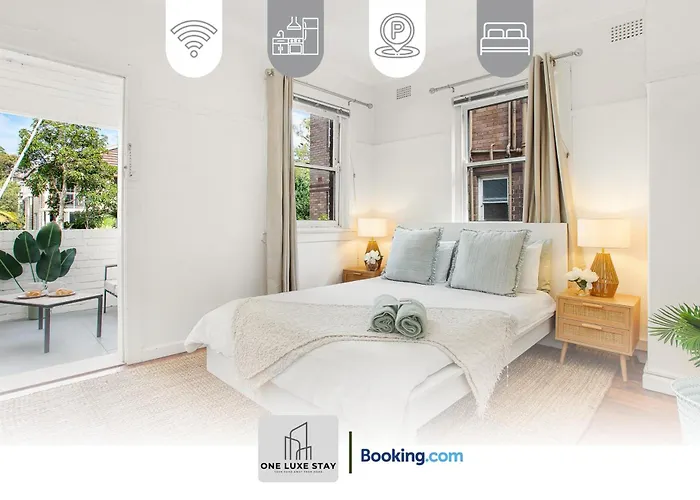 Manly Getaway By One Luxe Stay Serviced Apartment & Vacation Rental Manly Beach, Northern Beaches, Sydney With Free Wifi & Perfect For Families, Couples & Business Travellers