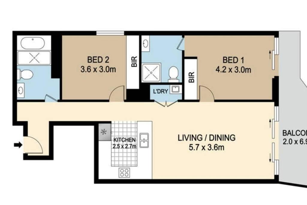 Parramatta 2 Bed With Parking Npa011-3101