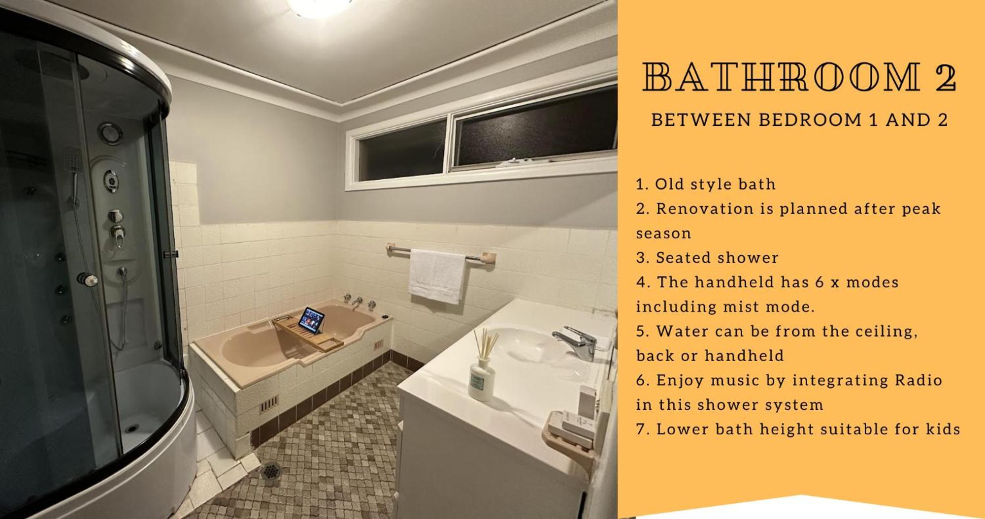 Holiday home 5 Bedroom 3 Bathroom House With Pool, Spa, Voice-control Smart And Game Sydney