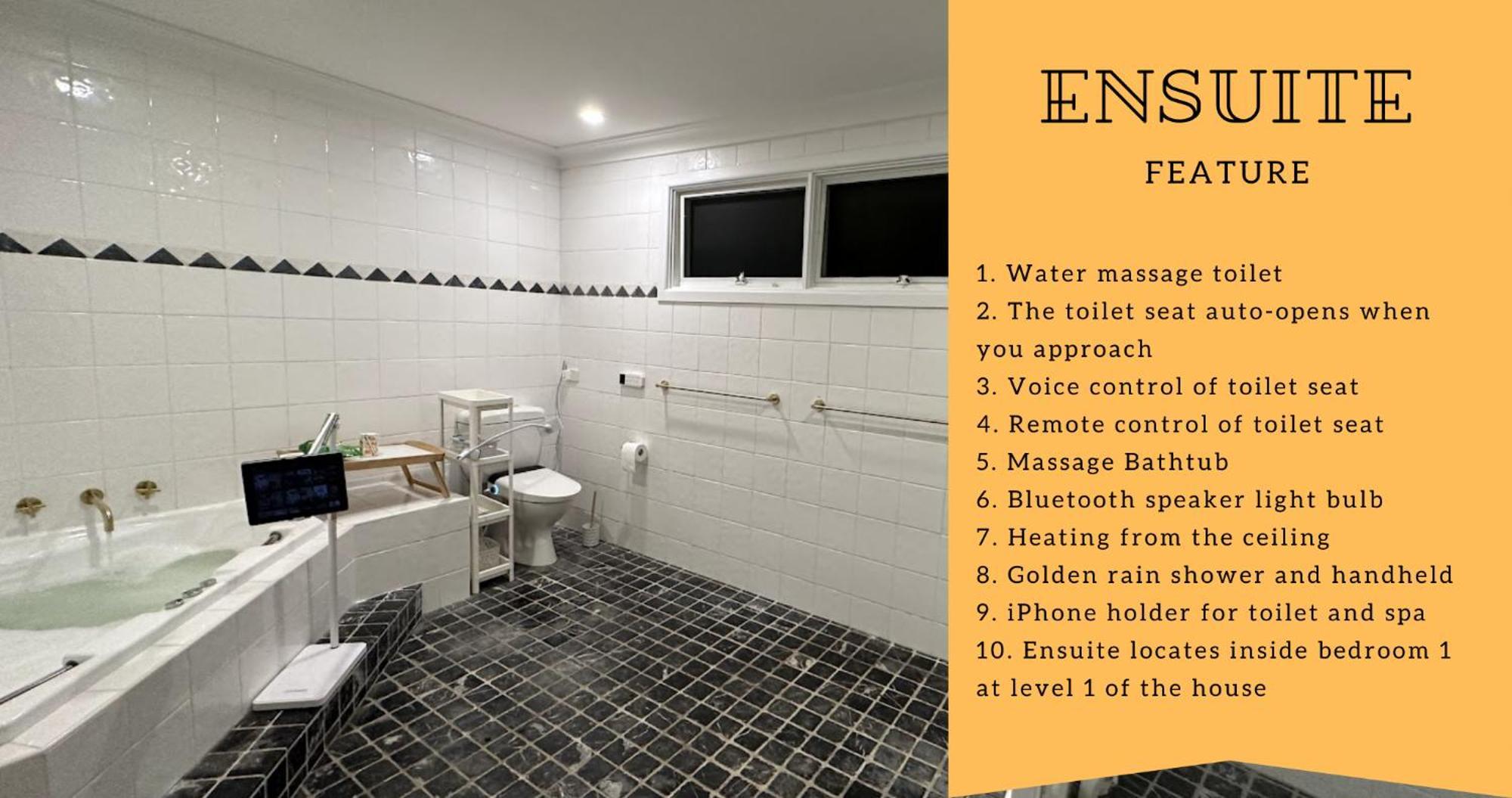 Holiday home 5 Bedroom 3 Bathroom House With Pool, Spa, Voice-control Smart And Game Sydney