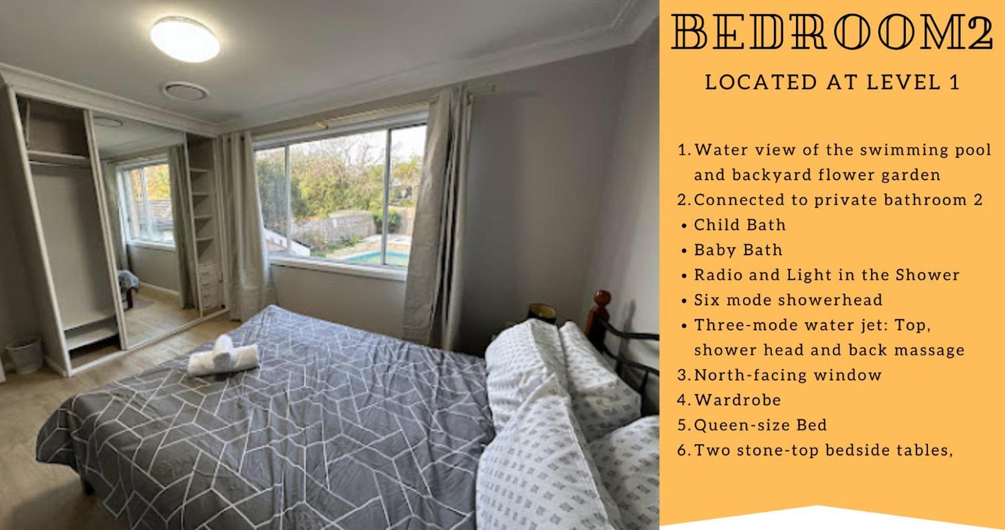 5 Bedroom 3 Bathroom House With Pool, Spa, Voice-control Smart And Game Sydney