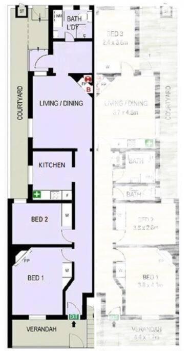 Waterfront - King Bed Master @ Rocks #9a Apartment Sydney