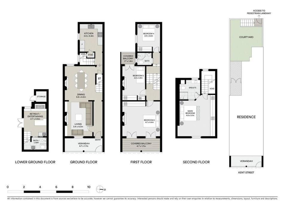 Chic Large 4 Bedroom Barangaroo The Rocks Apartment