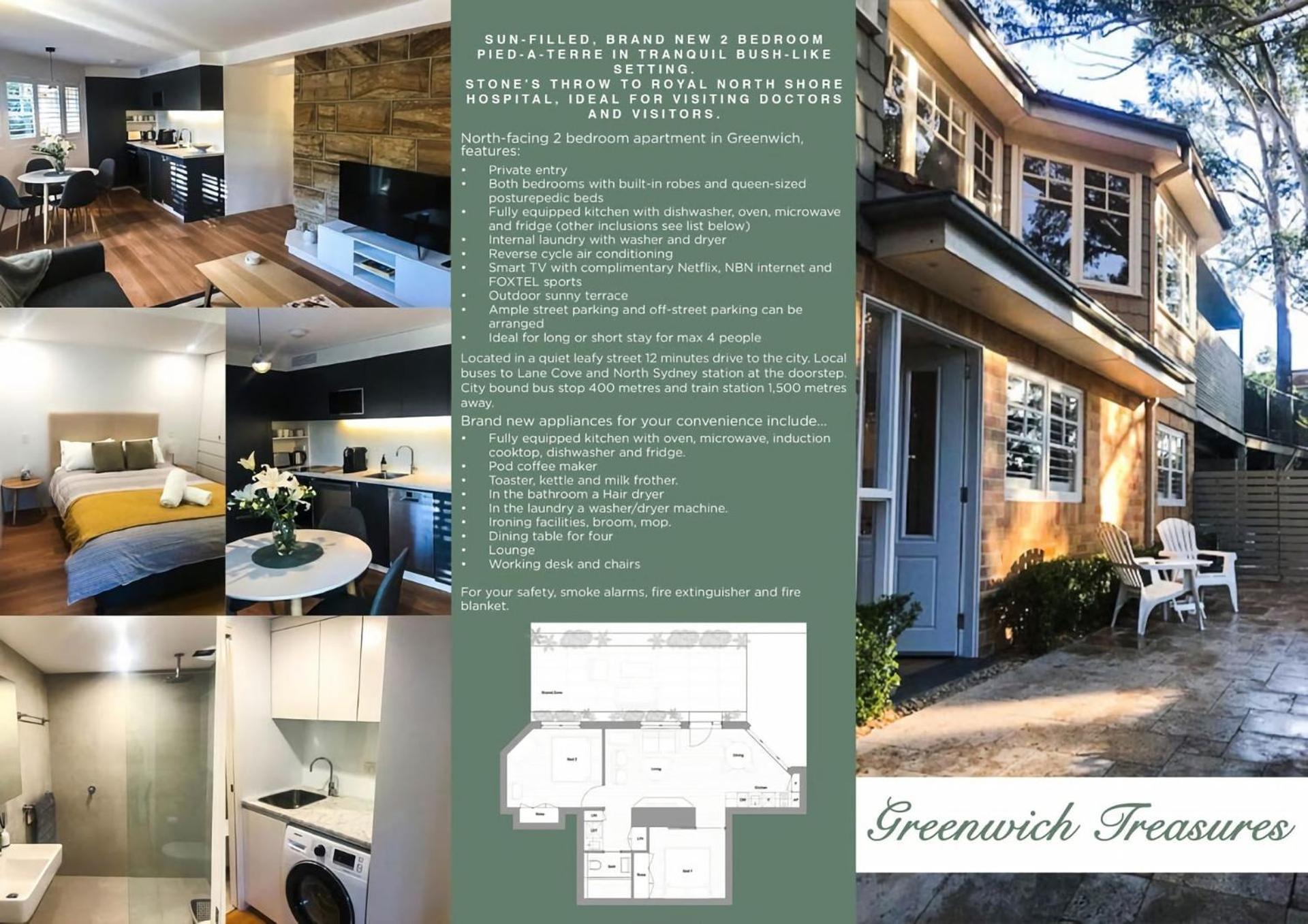 2bdr Brand New Moments From Rnsh St Leonards Apartment