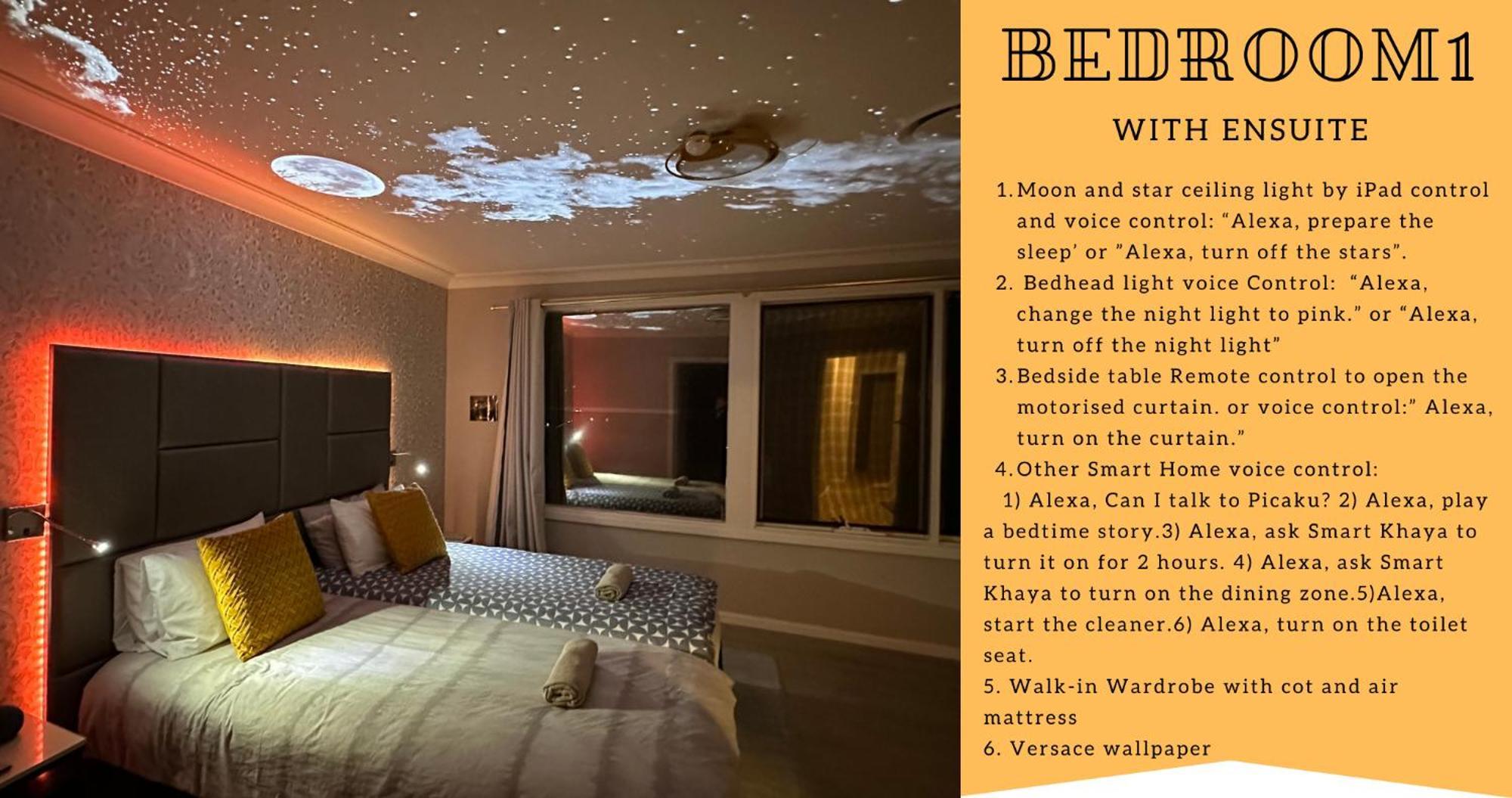 Holiday home 5 Bedroom 3 Bathroom House With Pool, Spa, Voice-control Smart And Game