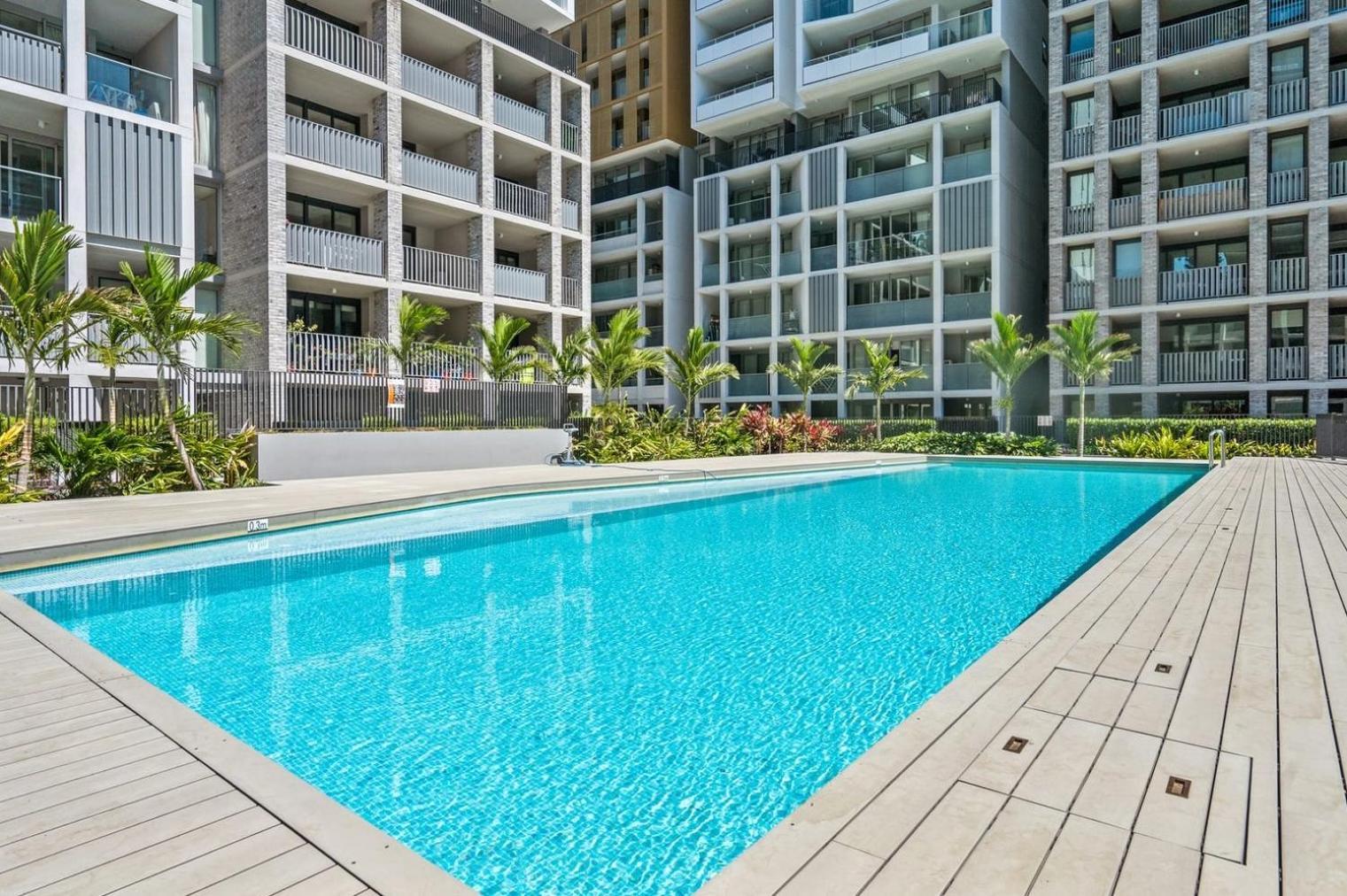 Modern 3b2b With Superb Stadium View At Olympic Park Apartment Sydney