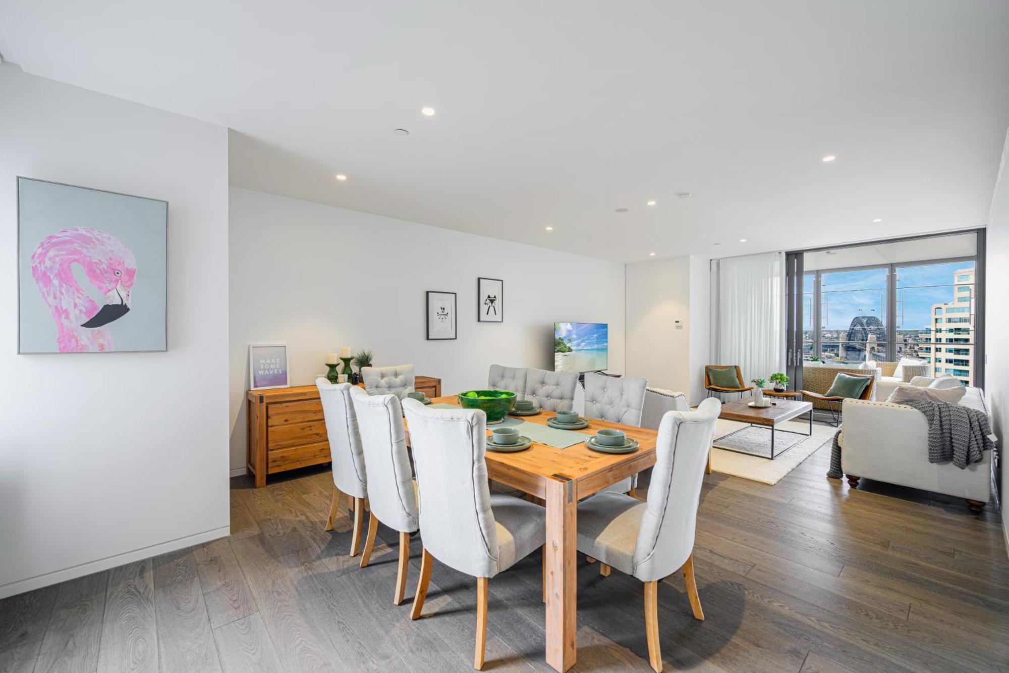 Apartment Waterfront Cbd Luxury 3br View & 2 Parkings