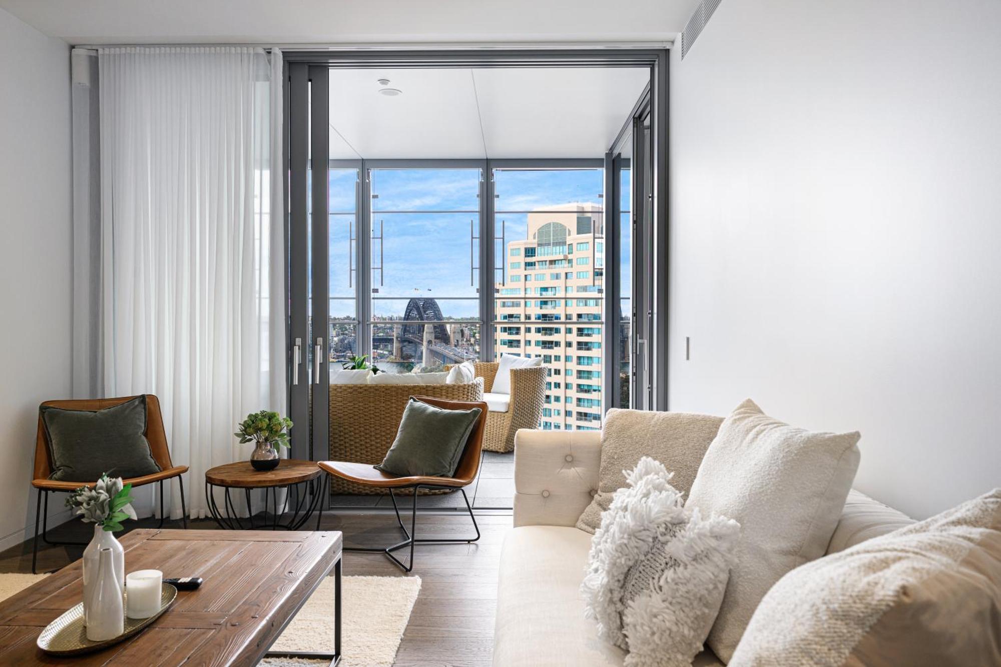 Apartment Waterfront Cbd Luxury 3br View & 2 Parkings Sydney