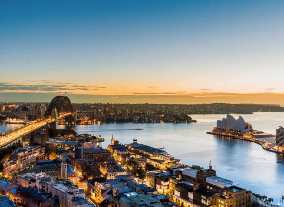 At With Harbour Bridge And Opera House *
