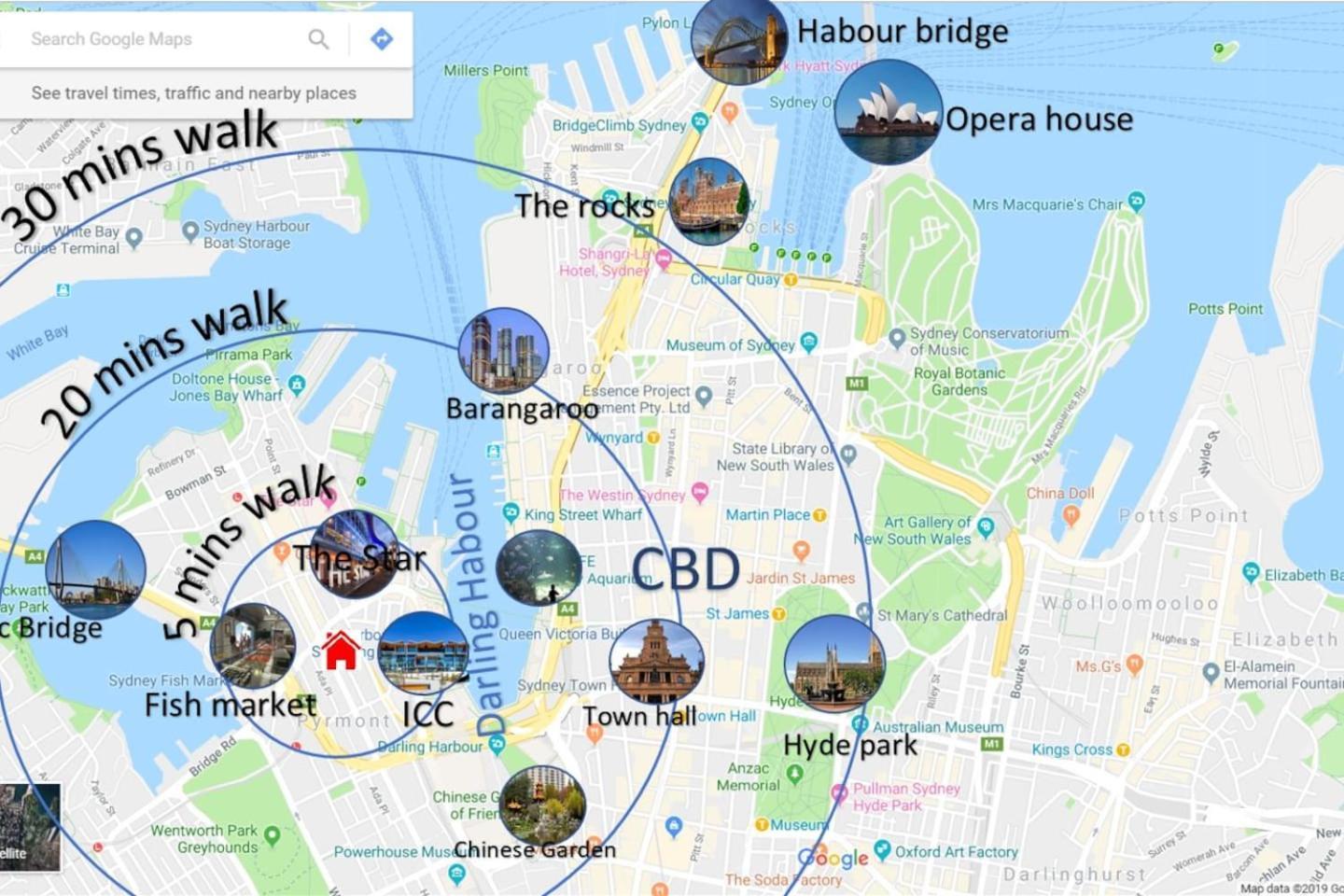 Holiday home 3br Terrace House In Darling Habour, Next To Icc And The Star, Cbd, Free Parking Sydney