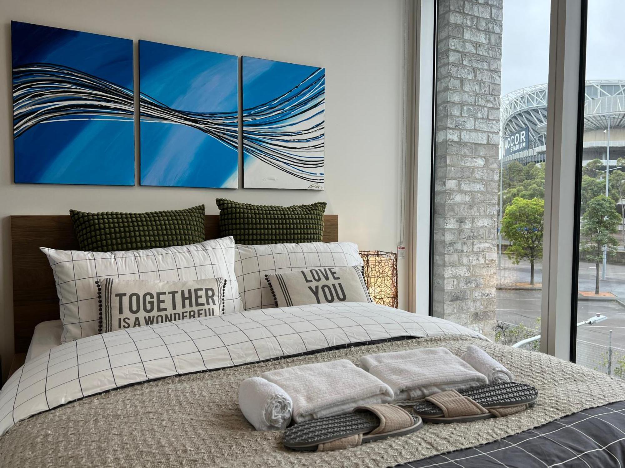 Apartment The Atrium - Olympic Park 50m To Accor Free Park *