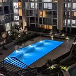Elegant 3-Bed 2-Bath, Balcony, With Pool Included, No Parties!