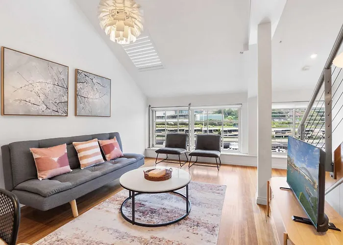 Loft-Style Waterfront Apartment