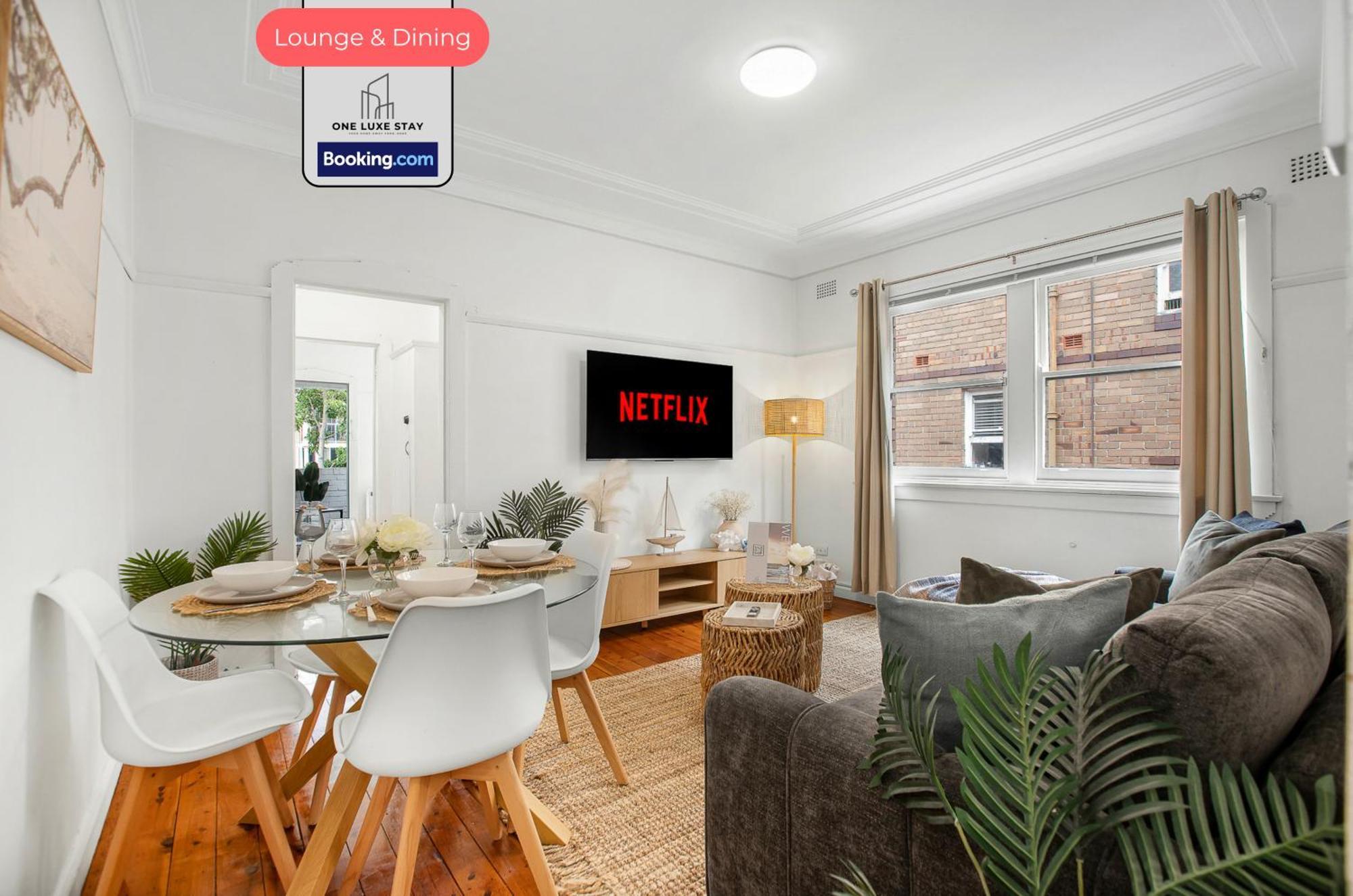 Apartment Manly Getaway By One Luxe Serviced & Vacation Manly Beach, Northern Beaches, With Free Wifi & Perfect For Families, Couples & Business Travellers