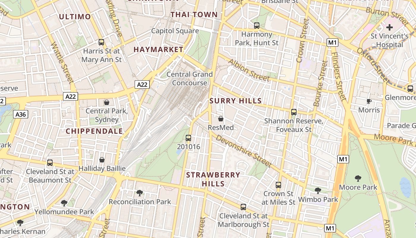 map