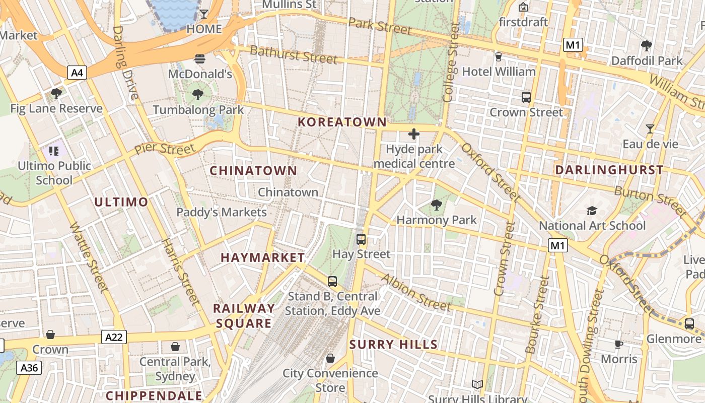 map