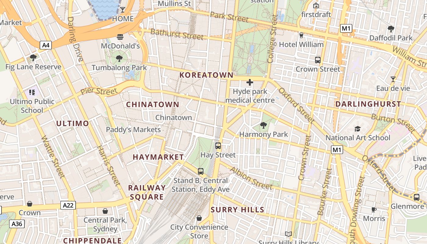 map