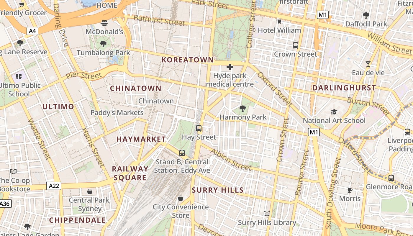 map